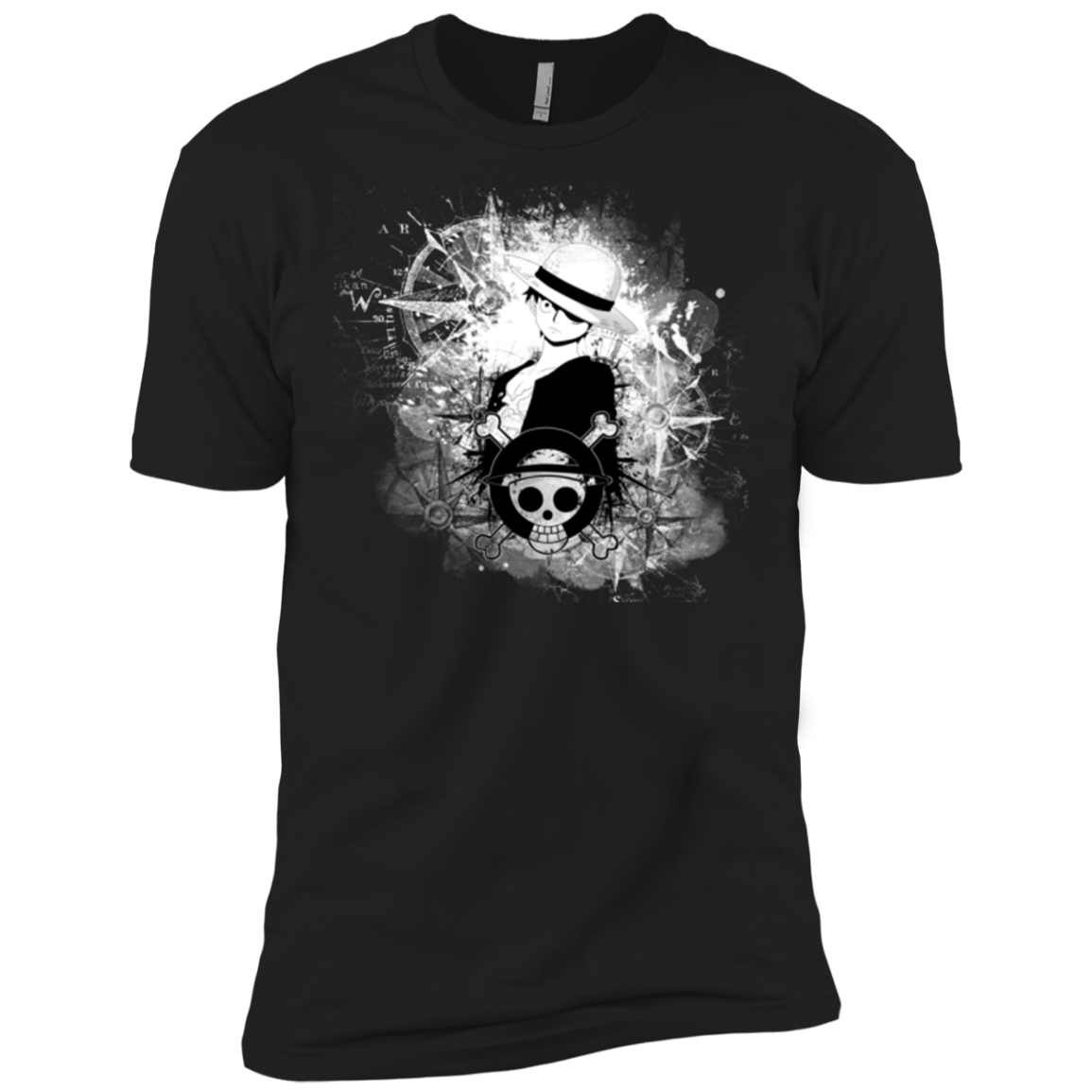 T-Shirts Black / X-Small Luffy Men's Premium T-Shirt