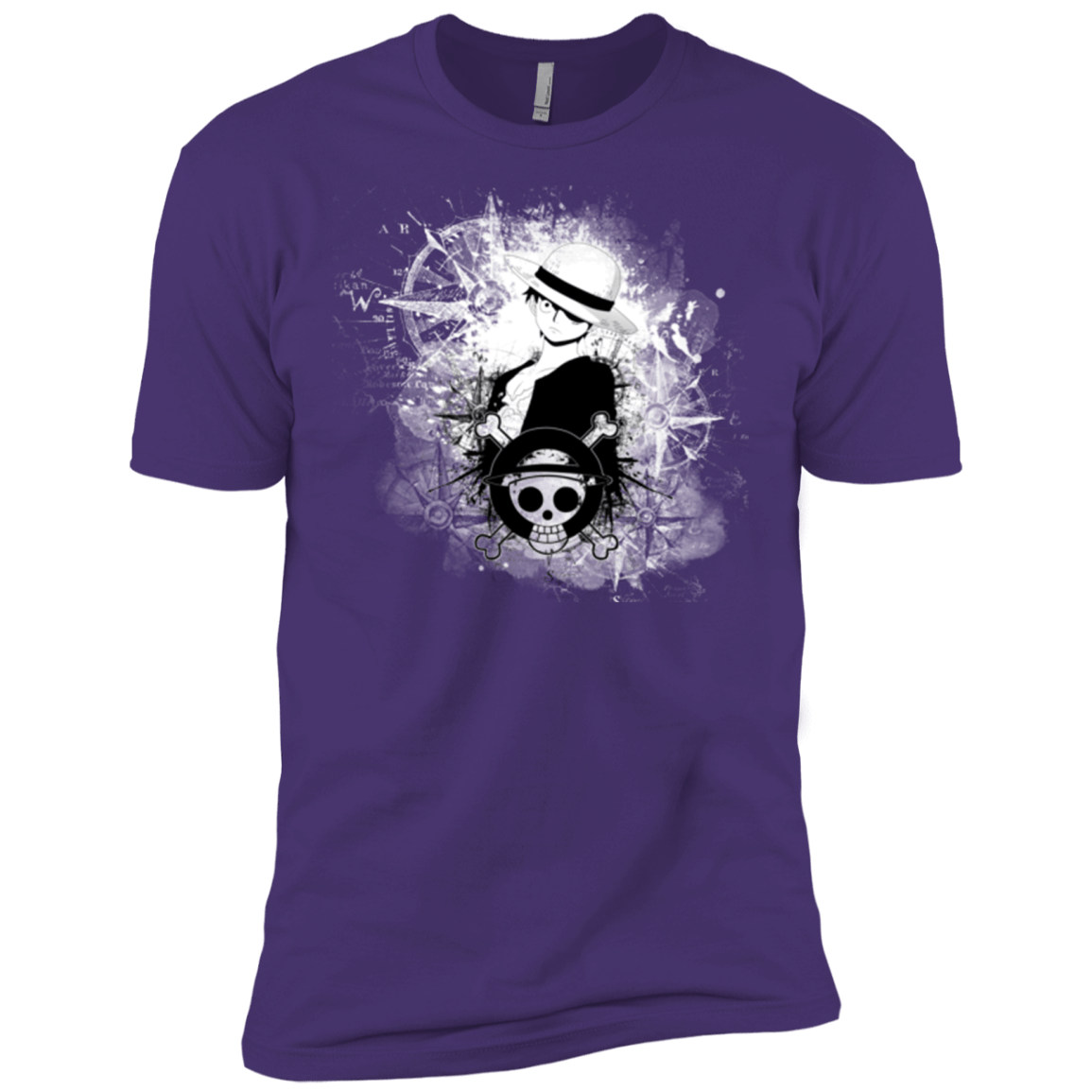 T-Shirts Purple / X-Small Luffy Men's Premium T-Shirt