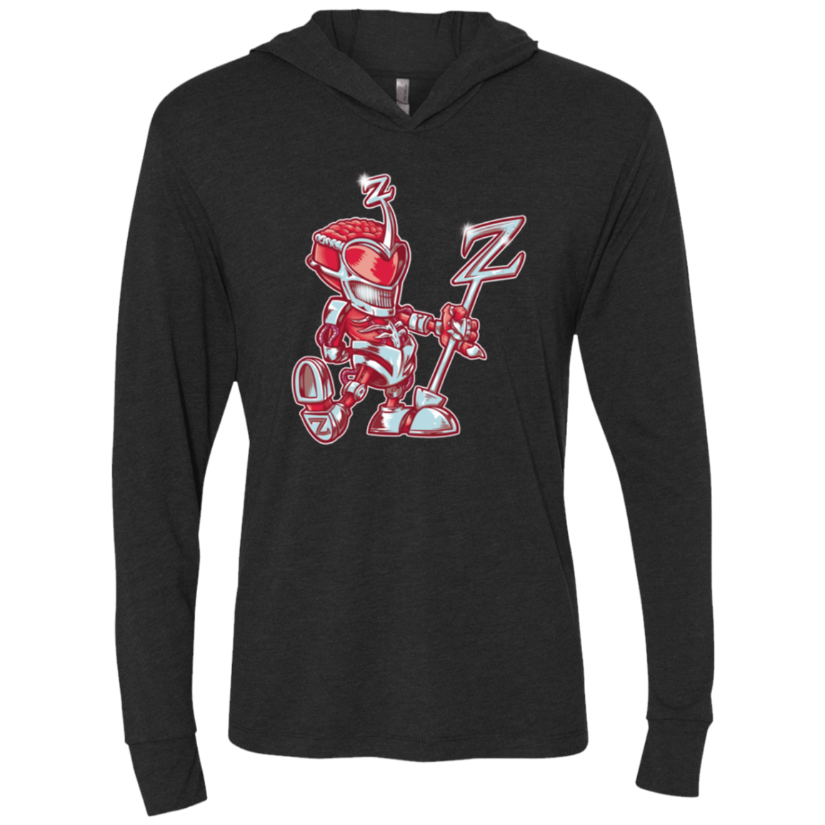 T-Shirts Vintage Black / X-Small M.O.U.S.Zedd Triblend Long Sleeve Hoodie Tee