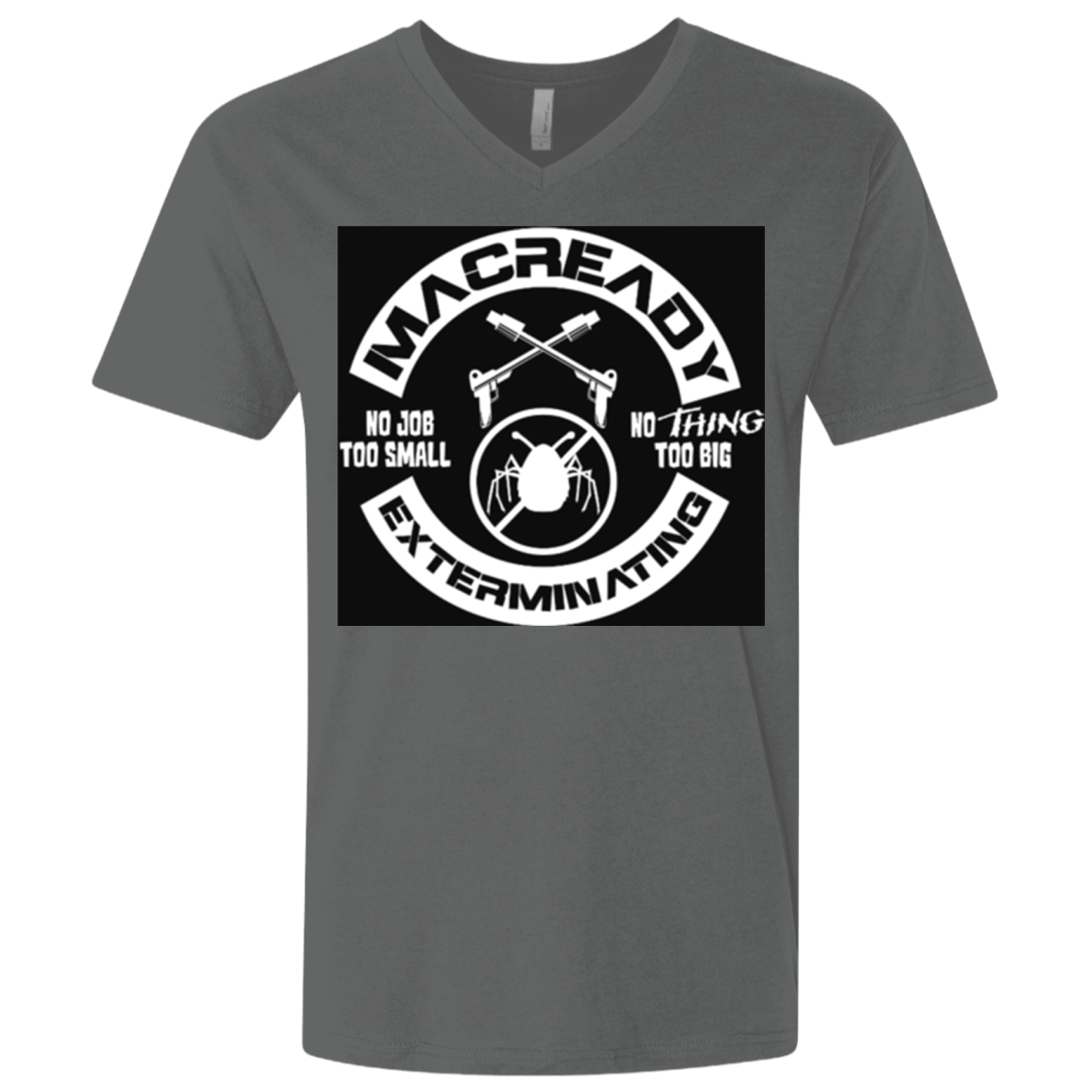 T-Shirts Heavy Metal / X-Small Macready V6 Men's Premium V-Neck