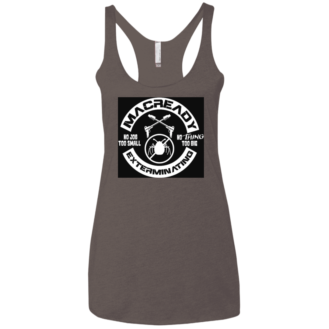 T-Shirts Macchiato / X-Small Macready V6 Women's Triblend Racerback Tank