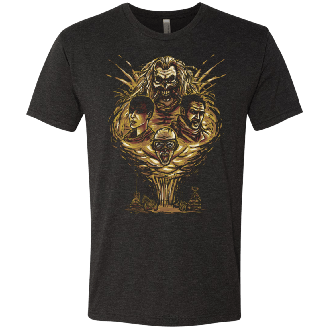 T-Shirts Vintage Black / Small Mad Fury Men's Triblend T-Shirt