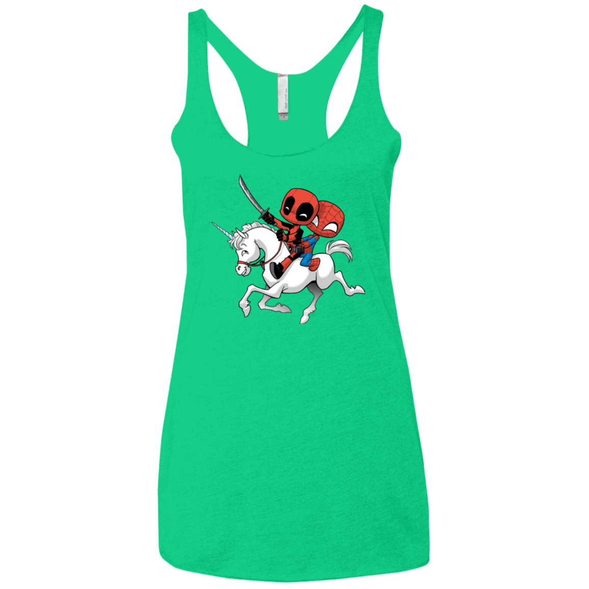 T-Shirts Envy / X-Small Magical Friends Women's Triblend Racerback Tank