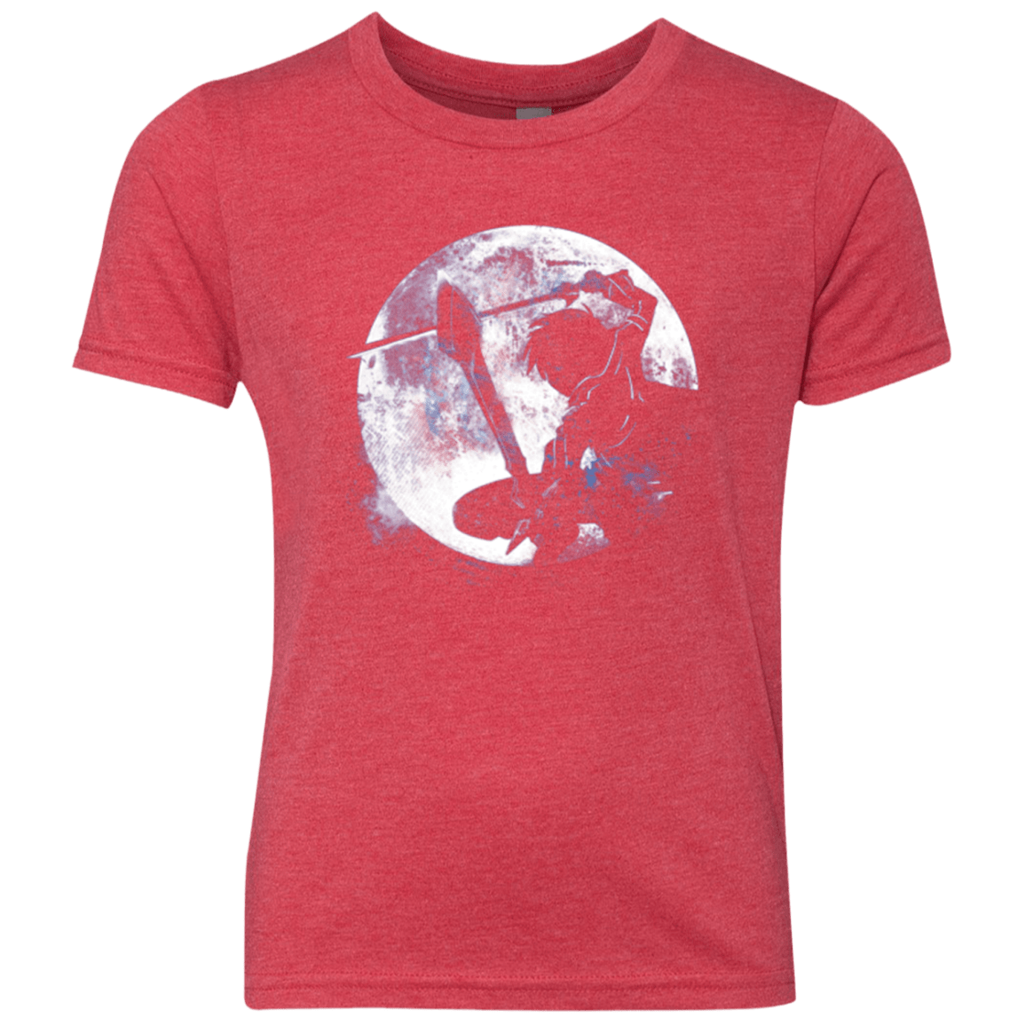 T-Shirts Vintage Red / YXS Male Gamer Moon Youth Triblend T-Shirt