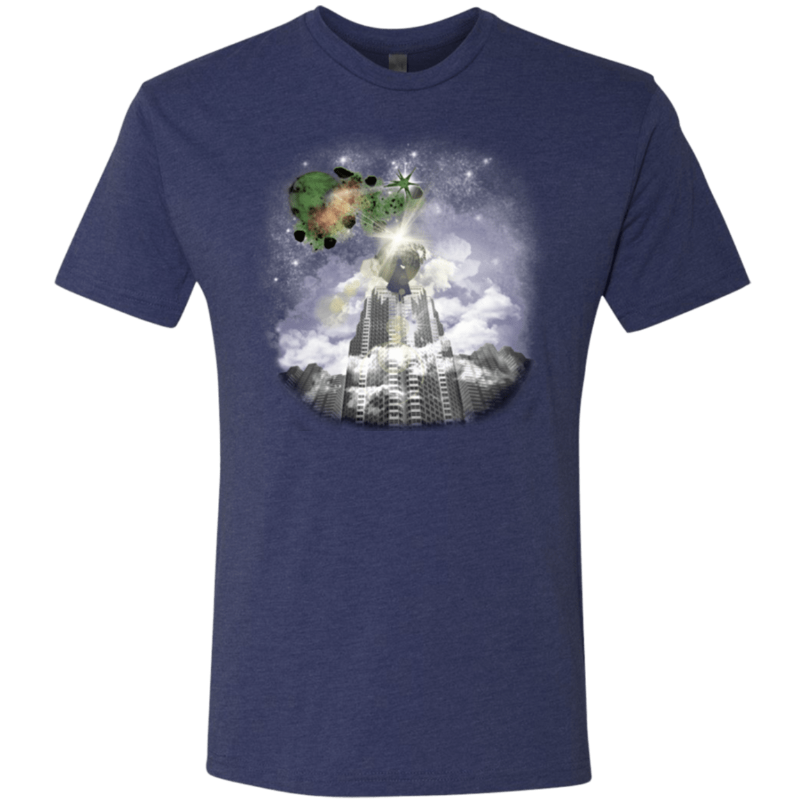 T-Shirts Vintage Navy / Small Man of Tomorrow Men's Triblend T-Shirt