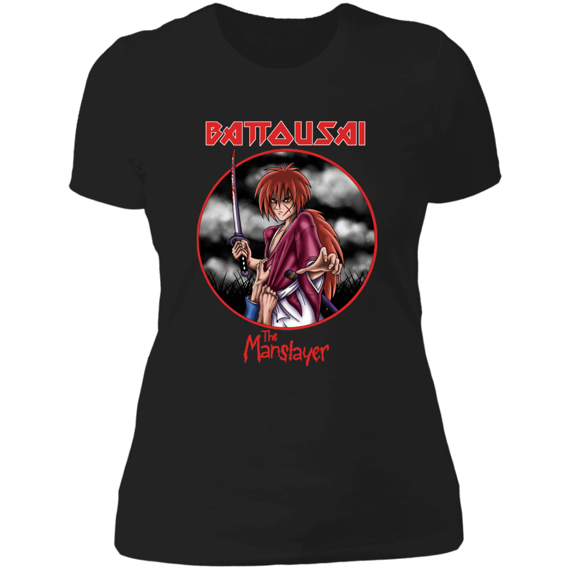 T-Shirts Black / X-Small Manslayer Women's Premium T-Shirt