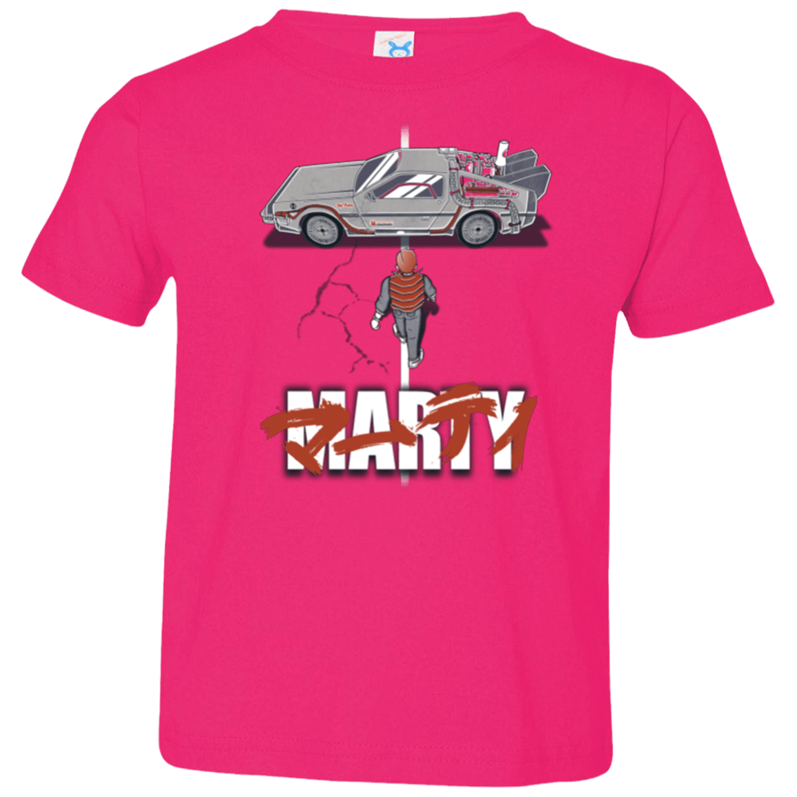 T-Shirts Hot Pink / 2T Marty 2015 Toddler Premium T-Shirt