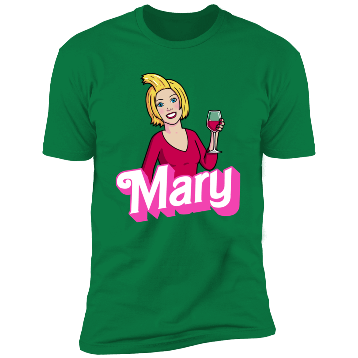 T-Shirts Kelly Green / S Mary Doll Men's Premium T-Shirt