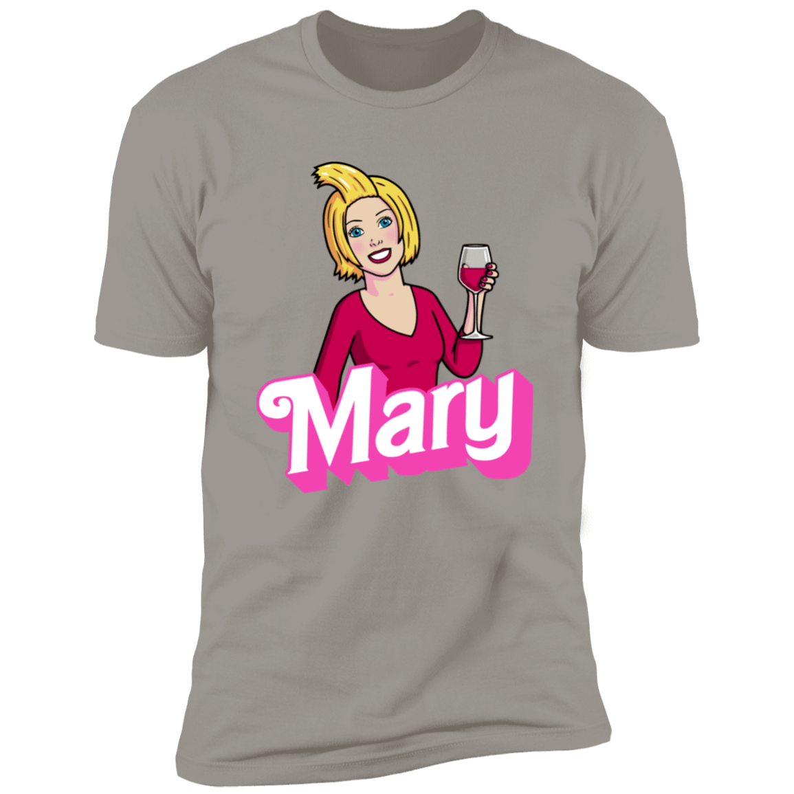 T-Shirts Light Grey / S Mary Doll Men's Premium T-Shirt