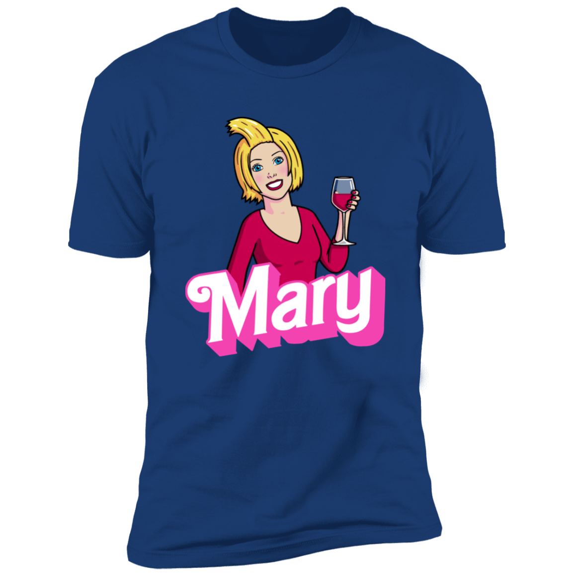 T-Shirts Royal / S Mary Doll Men's Premium T-Shirt