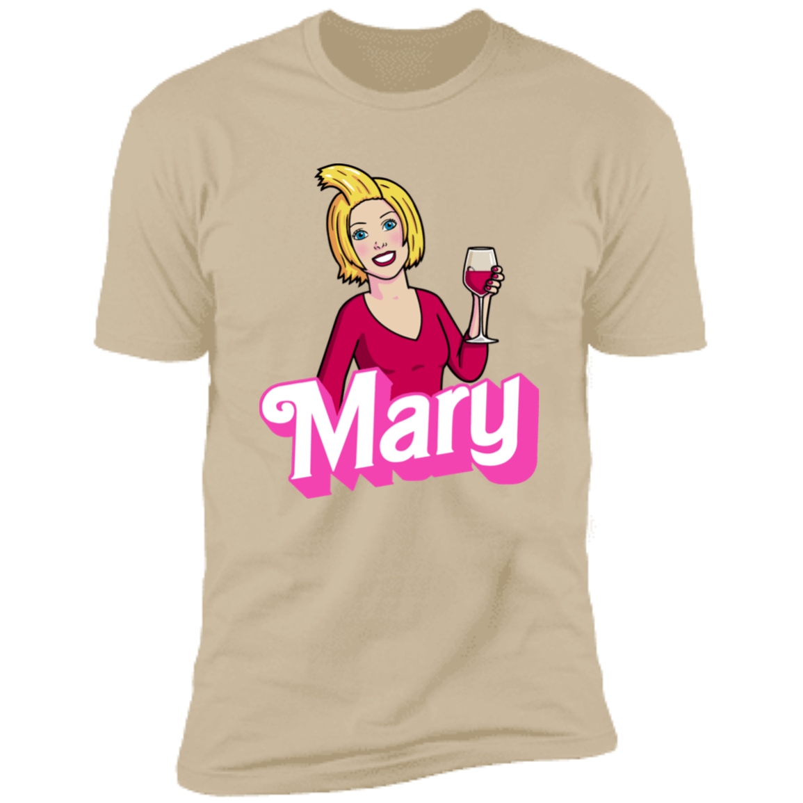 T-Shirts Sand / S Mary Doll Men's Premium T-Shirt
