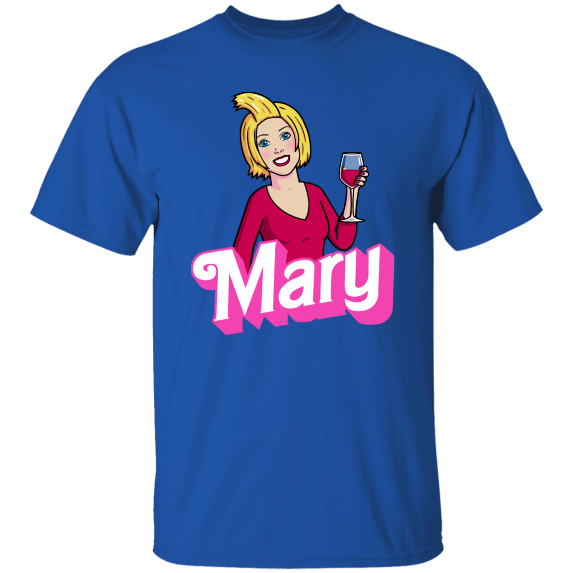 T-Shirts Royal / S Mary Doll T-Shirt