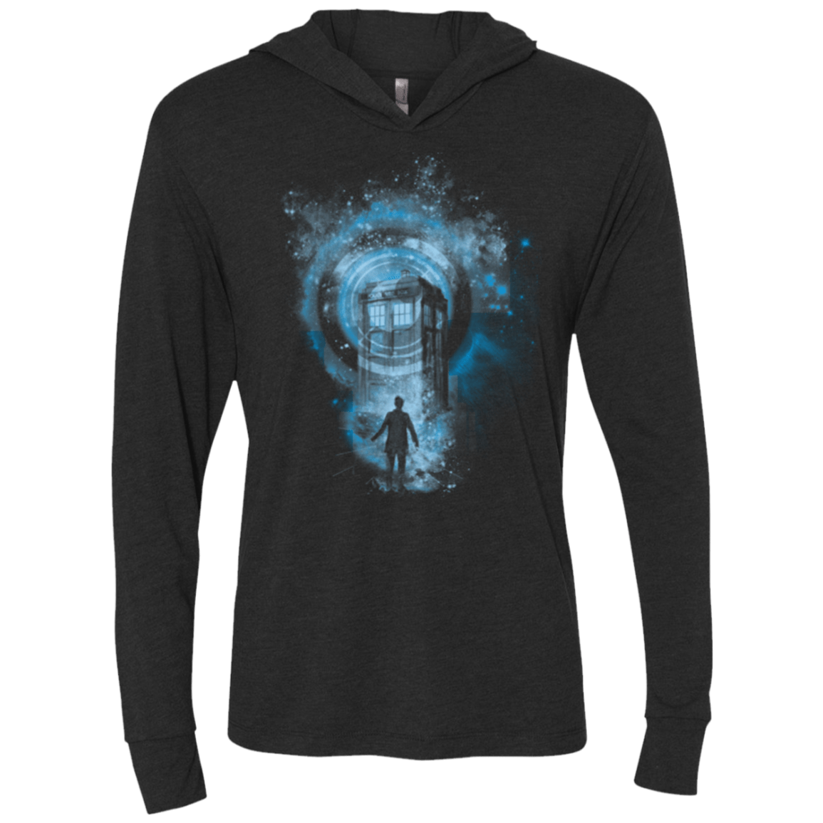 T-Shirts Vintage Black / X-Small Master of Ceremony Triblend Long Sleeve Hoodie Tee