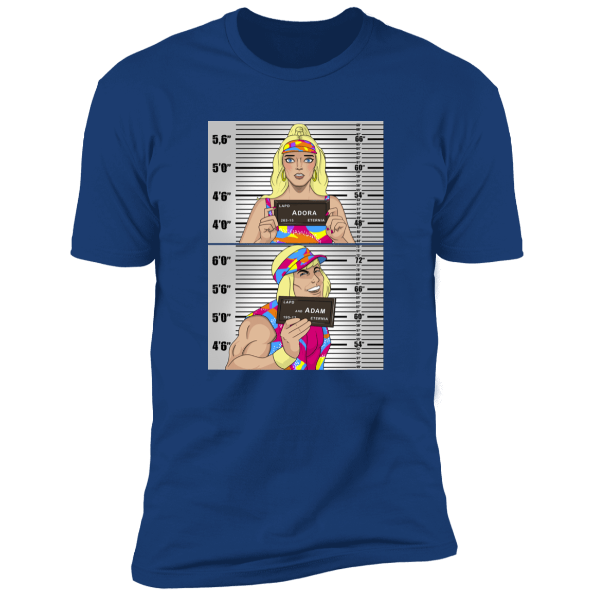 T-Shirts Royal / S Master of Mugshot Men's Premium T-Shirt