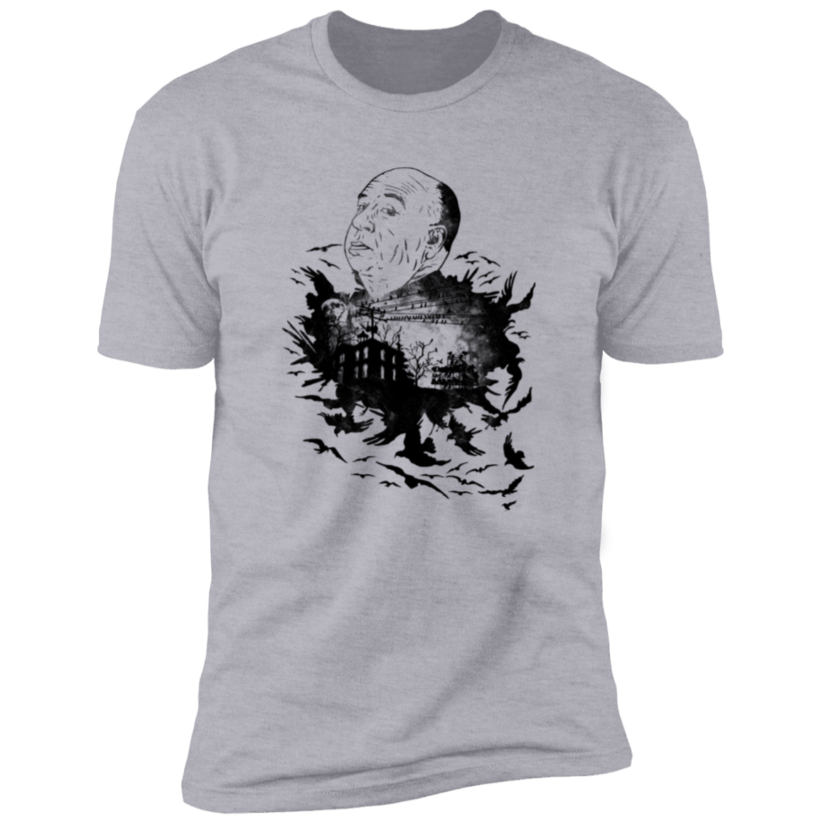 T-Shirts Heather Grey / S Master Of Suspense Men's Premium T-Shirt