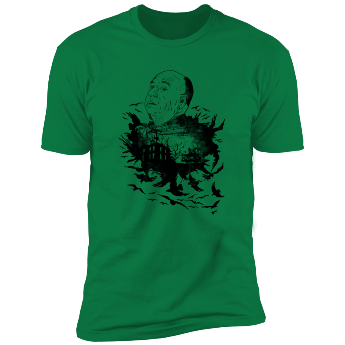 T-Shirts Kelly Green / S Master Of Suspense Men's Premium T-Shirt