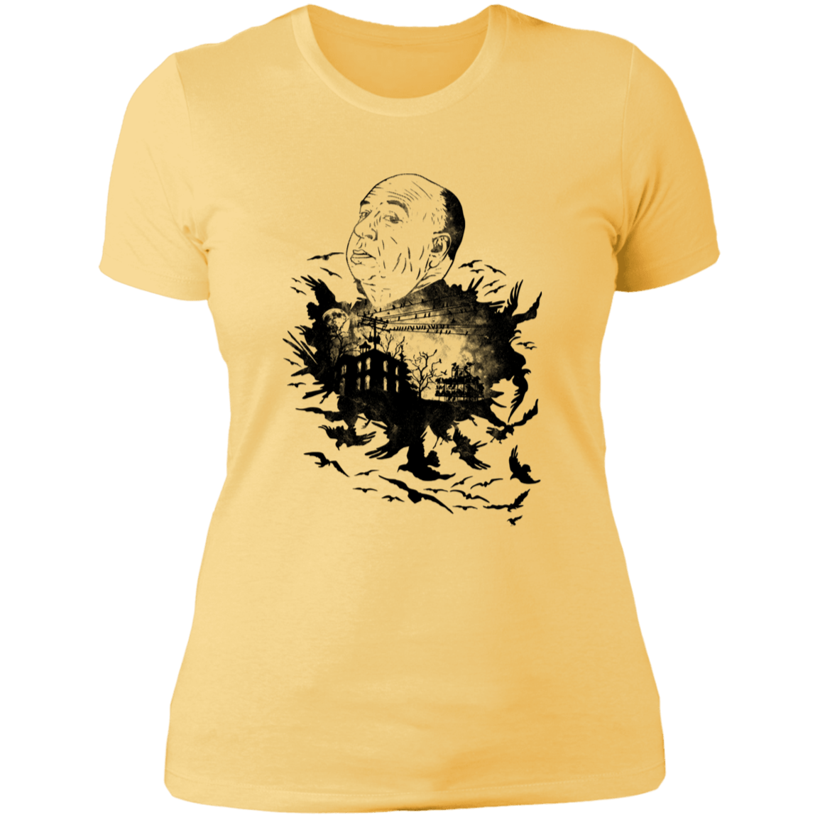 T-Shirts Banana Cream/ / S Master Of Suspense Women's Premium T-Shirt