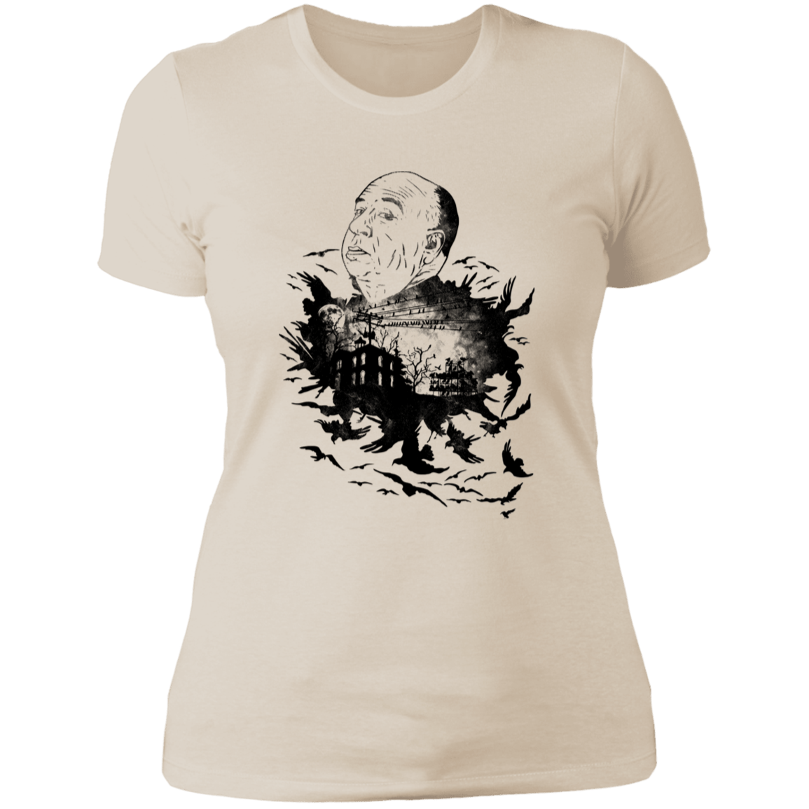 T-Shirts Ivory/ / S Master Of Suspense Women's Premium T-Shirt