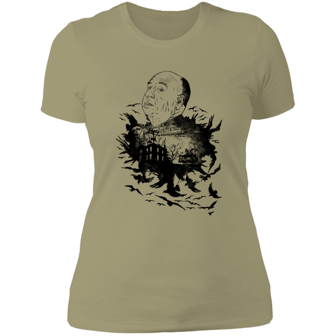 T-Shirts Light Olive / S Master Of Suspense Women's Premium T-Shirt
