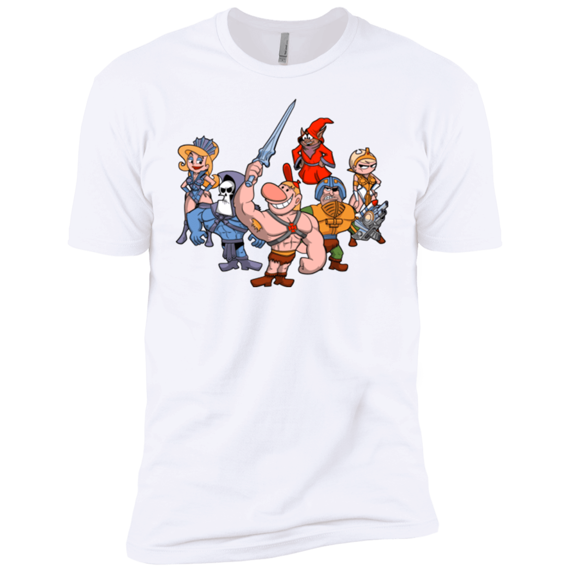 T-Shirts White / YXS Masters of the Grimverse Boys Premium T-Shirt