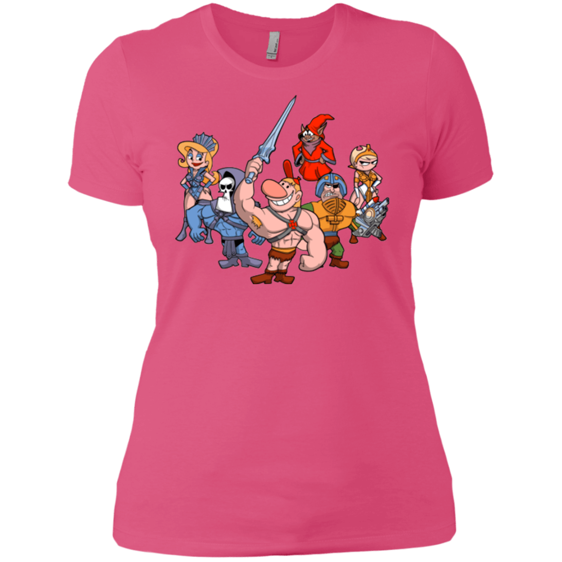 T-Shirts Hot Pink / X-Small Masters of the Grimverse Women's Premium T-Shirt