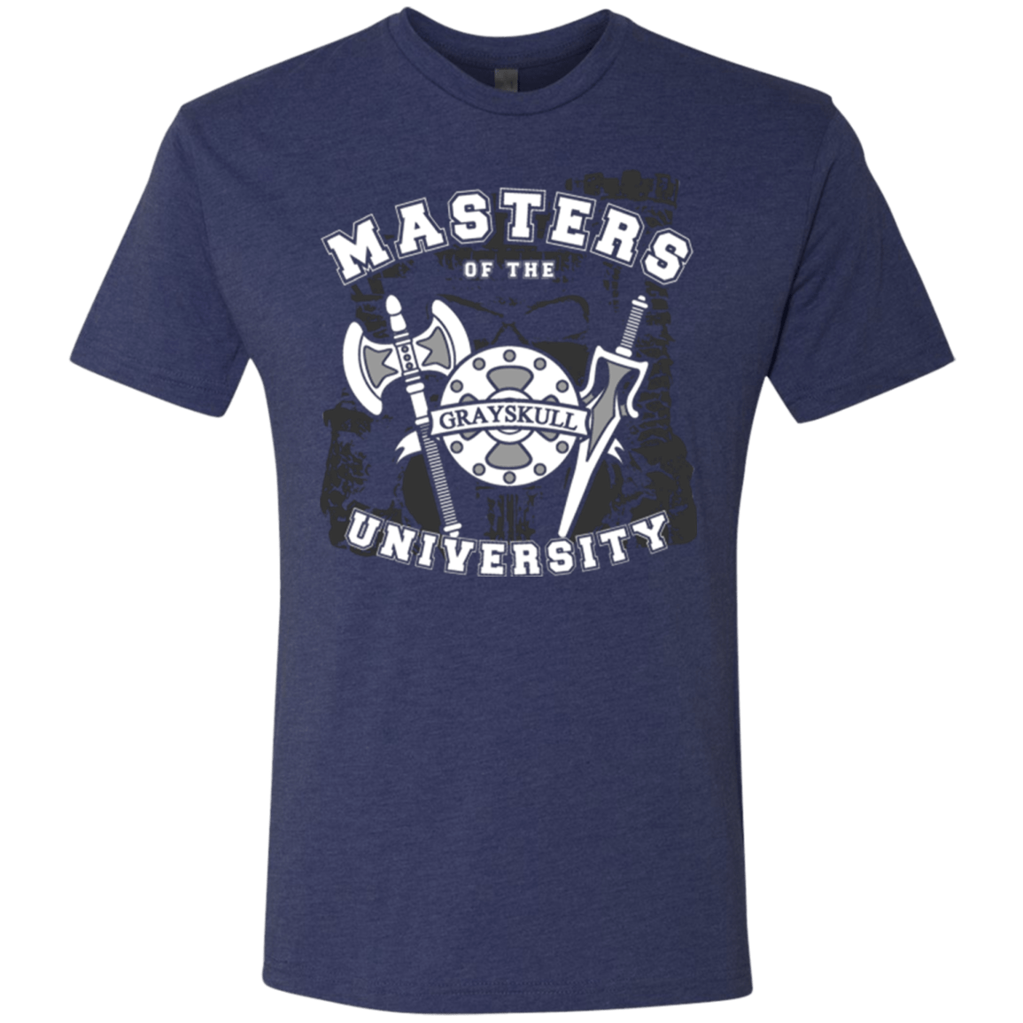 T-Shirts Vintage Navy / Small Masters of the University Men's Triblend T-Shirt