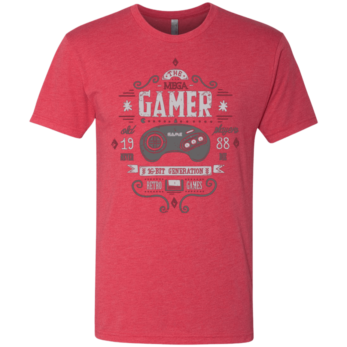 T-Shirts Vintage Red / Small Mega Gamer Men's Triblend T-Shirt
