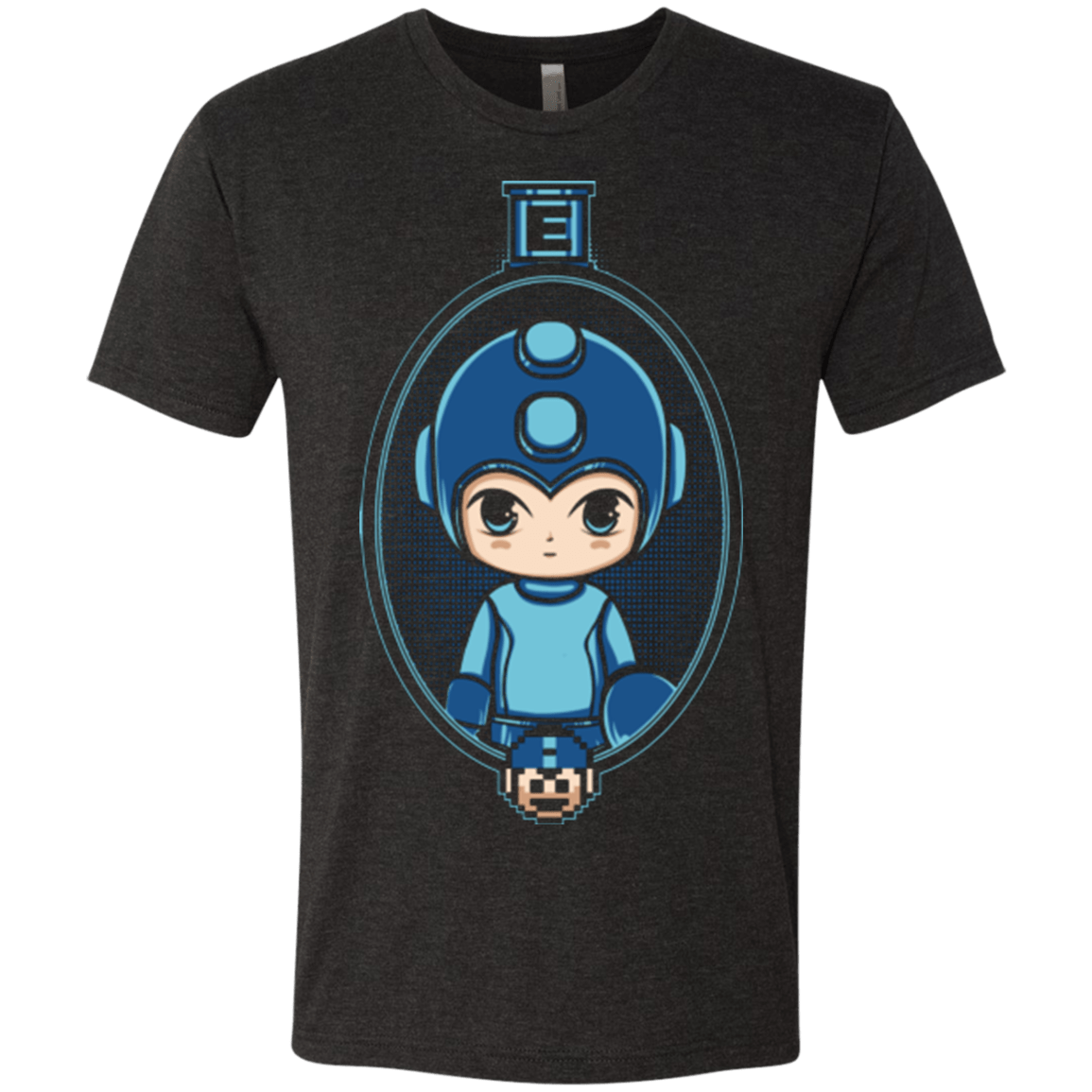 T-Shirts Vintage Black / Small Mega Portrait Men's Triblend T-Shirt