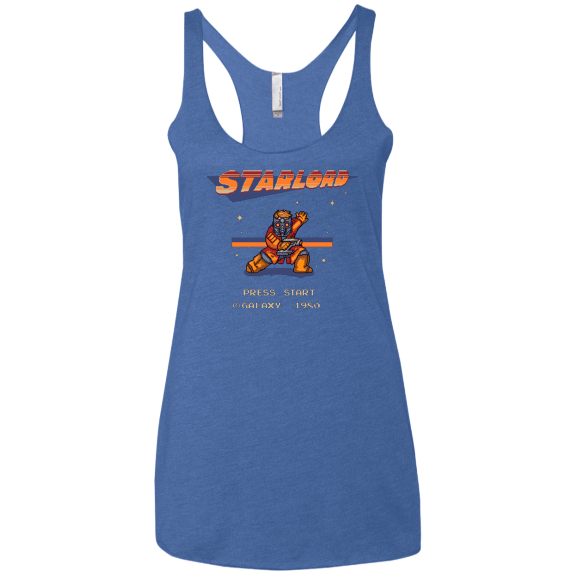 T-Shirts Vintage Royal / X-Small Megalord Women's Triblend Racerback Tank