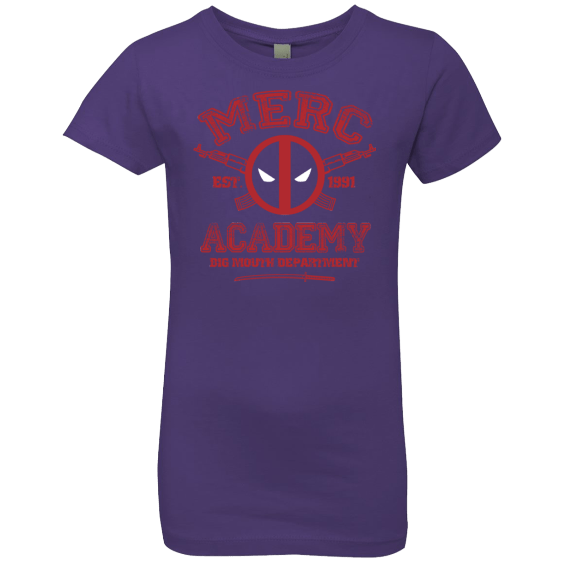 T-Shirts Purple Rush / YXS Merc Academy Girls Premium T-Shirt