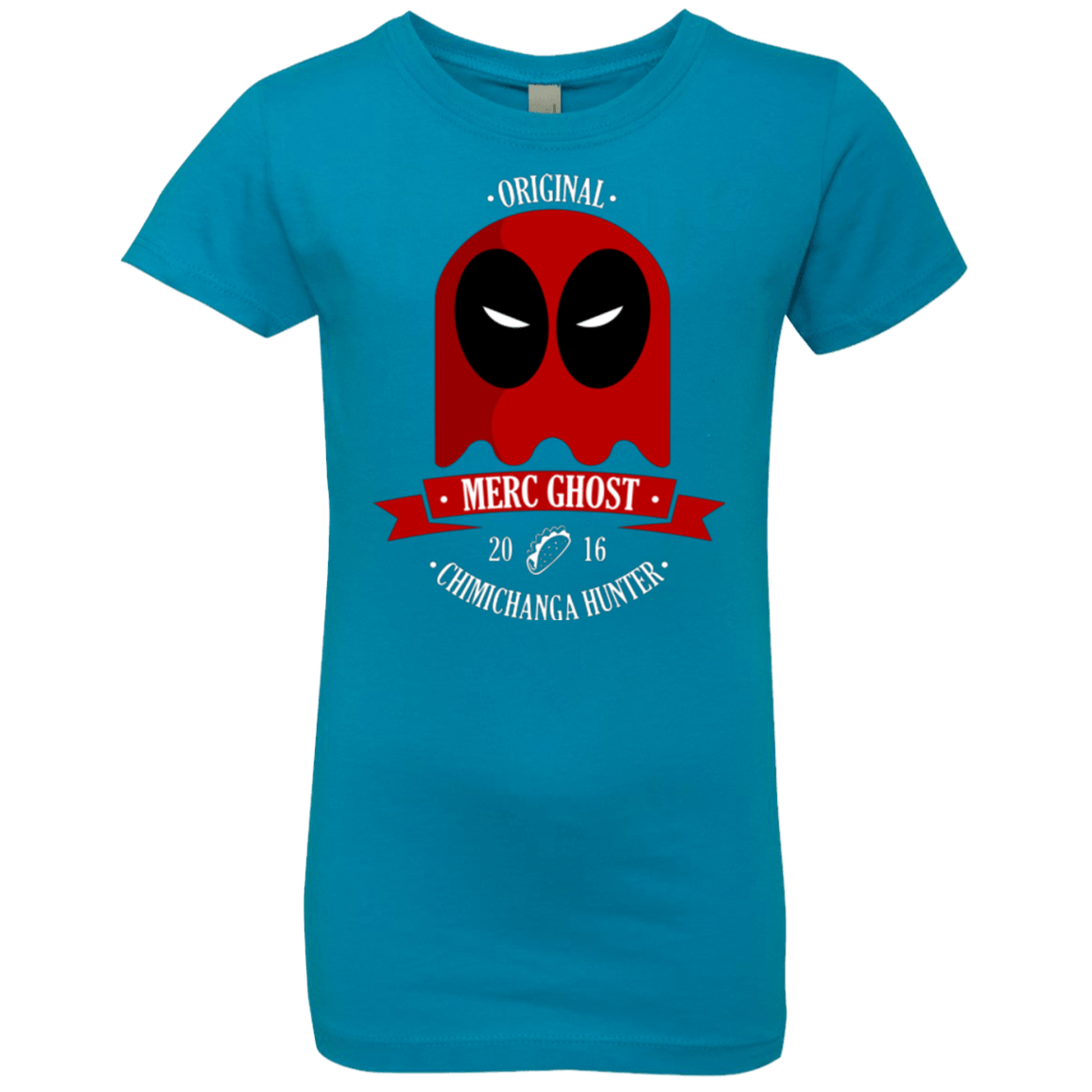 T-Shirts Turquoise / YXS Merc Ghost Full Girls Premium T-Shirt