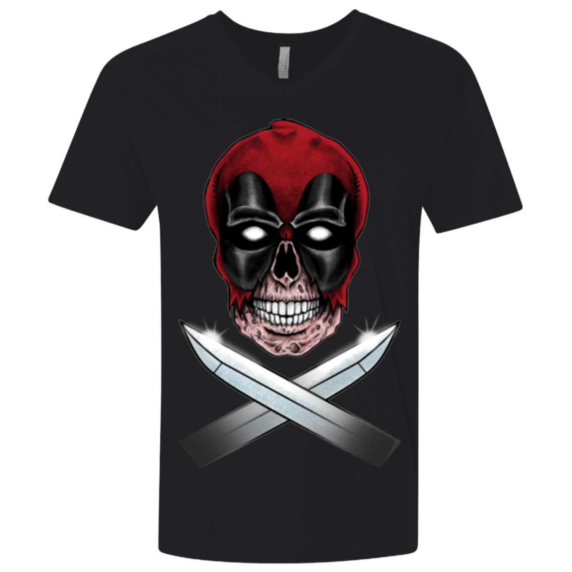 T-Shirts Black / X-Small Merc Pirate Men's Premium V-Neck