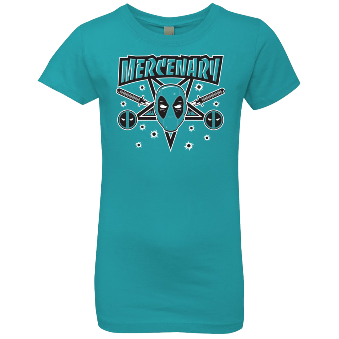 T-Shirts Tahiti Blue / YXS Mercenary (1) Girls Premium T-Shirt