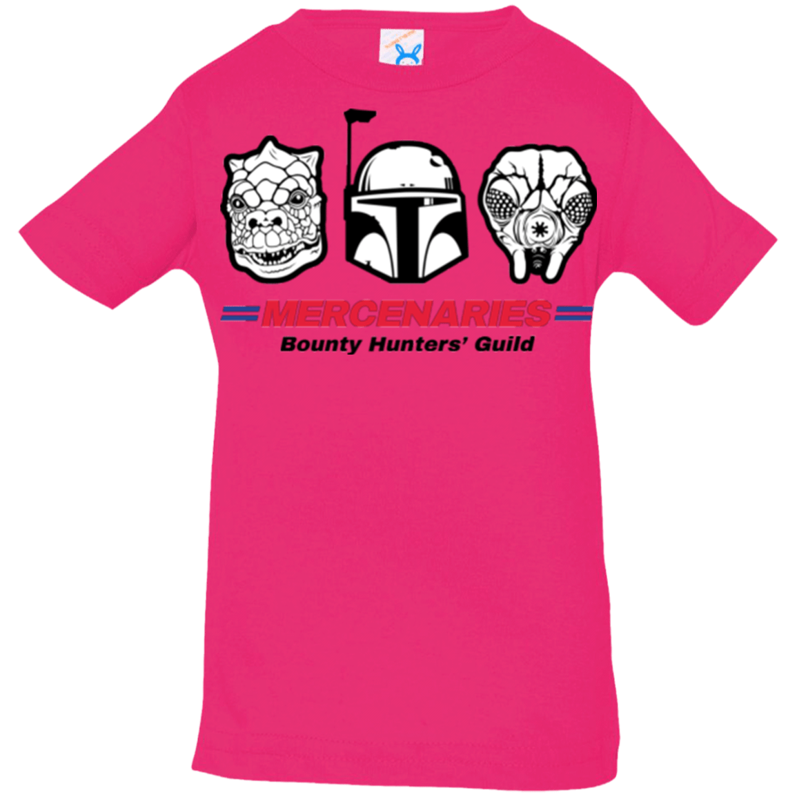 T-Shirts Hot Pink / 6 Months Mercs Infant Premium T-Shirt