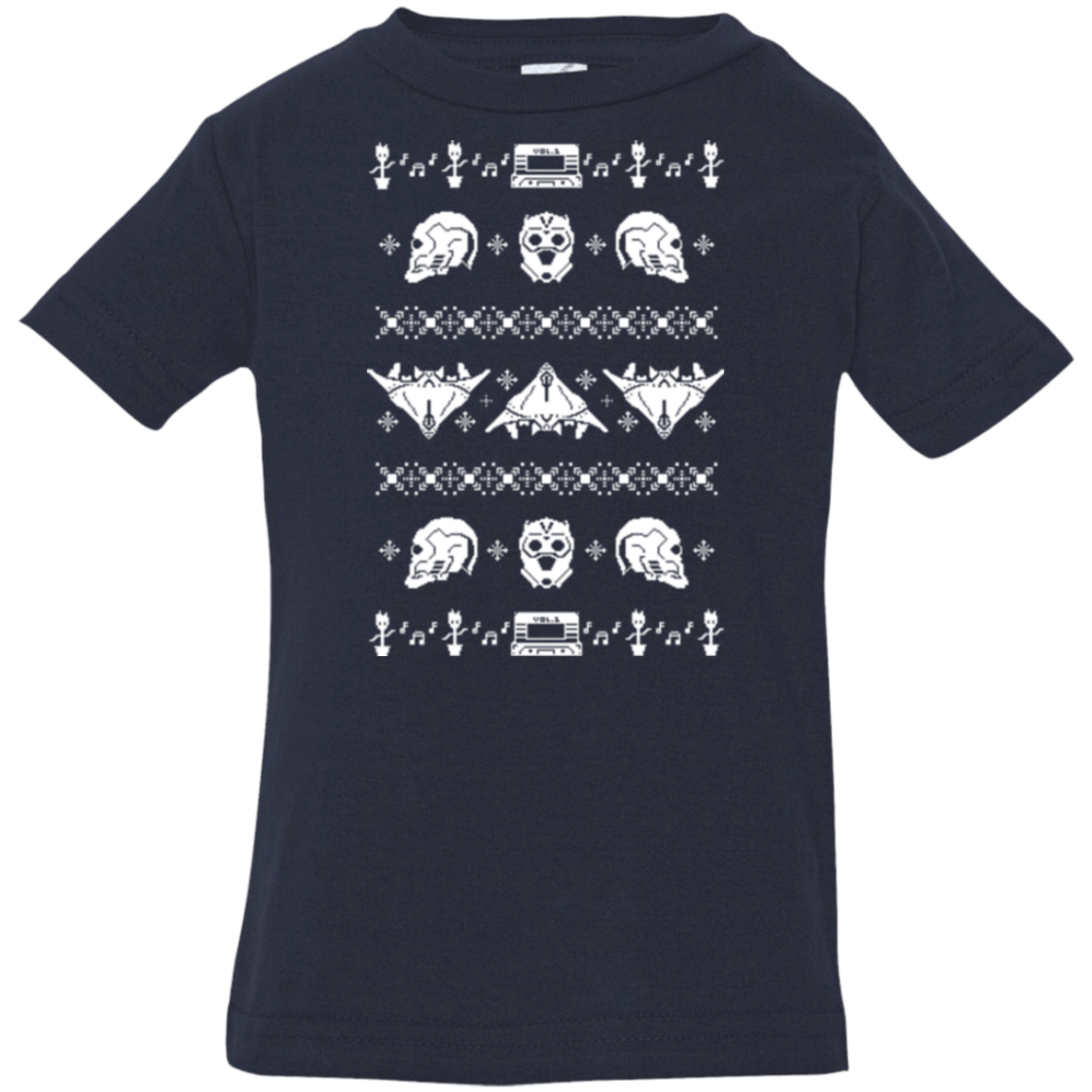 T-Shirts Navy / 6 Months Merry Christmas A-Holes 2 Infant Premium T-Shirt