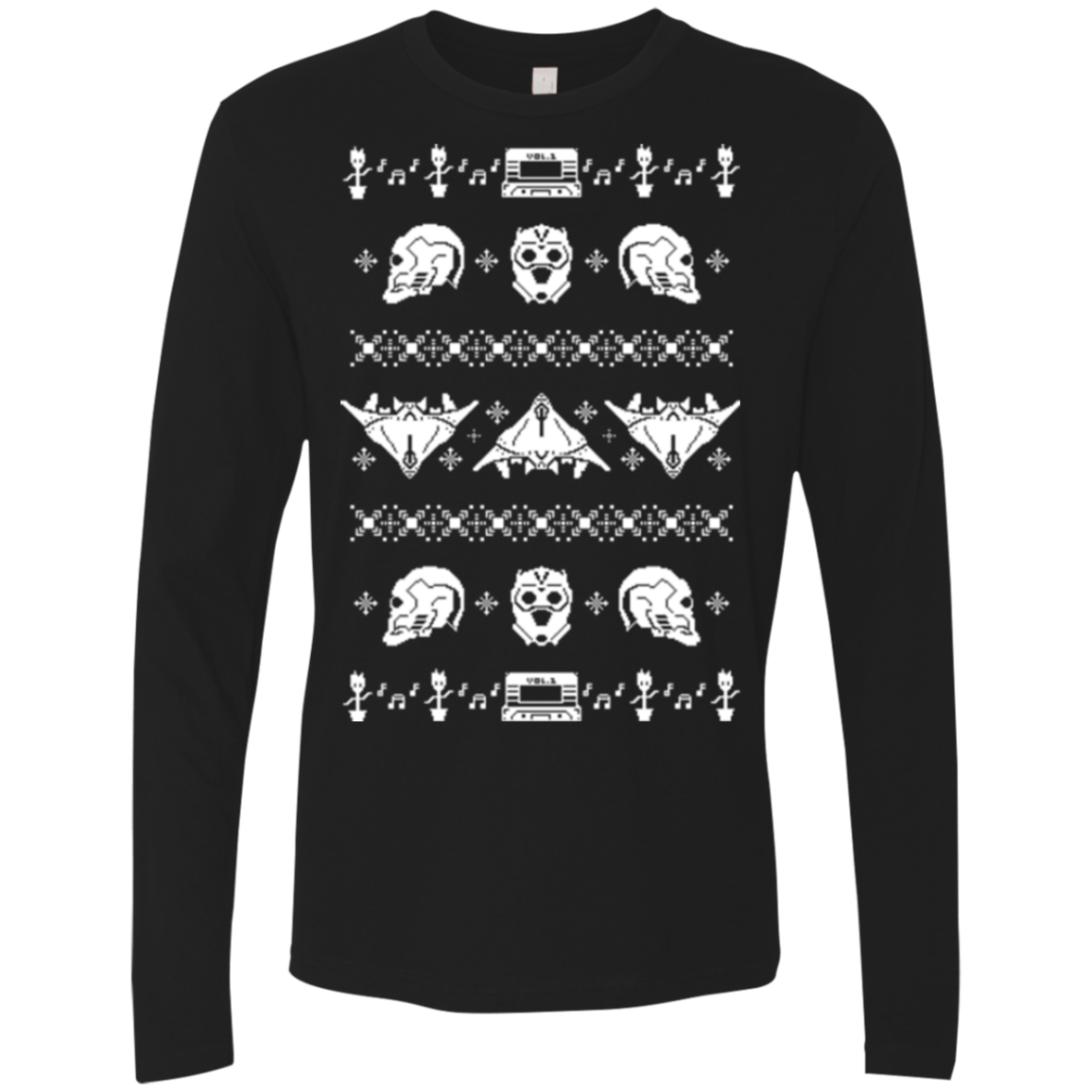 T-Shirts Black / Small Merry Christmas A-Holes 2 Men's Premium Long Sleeve