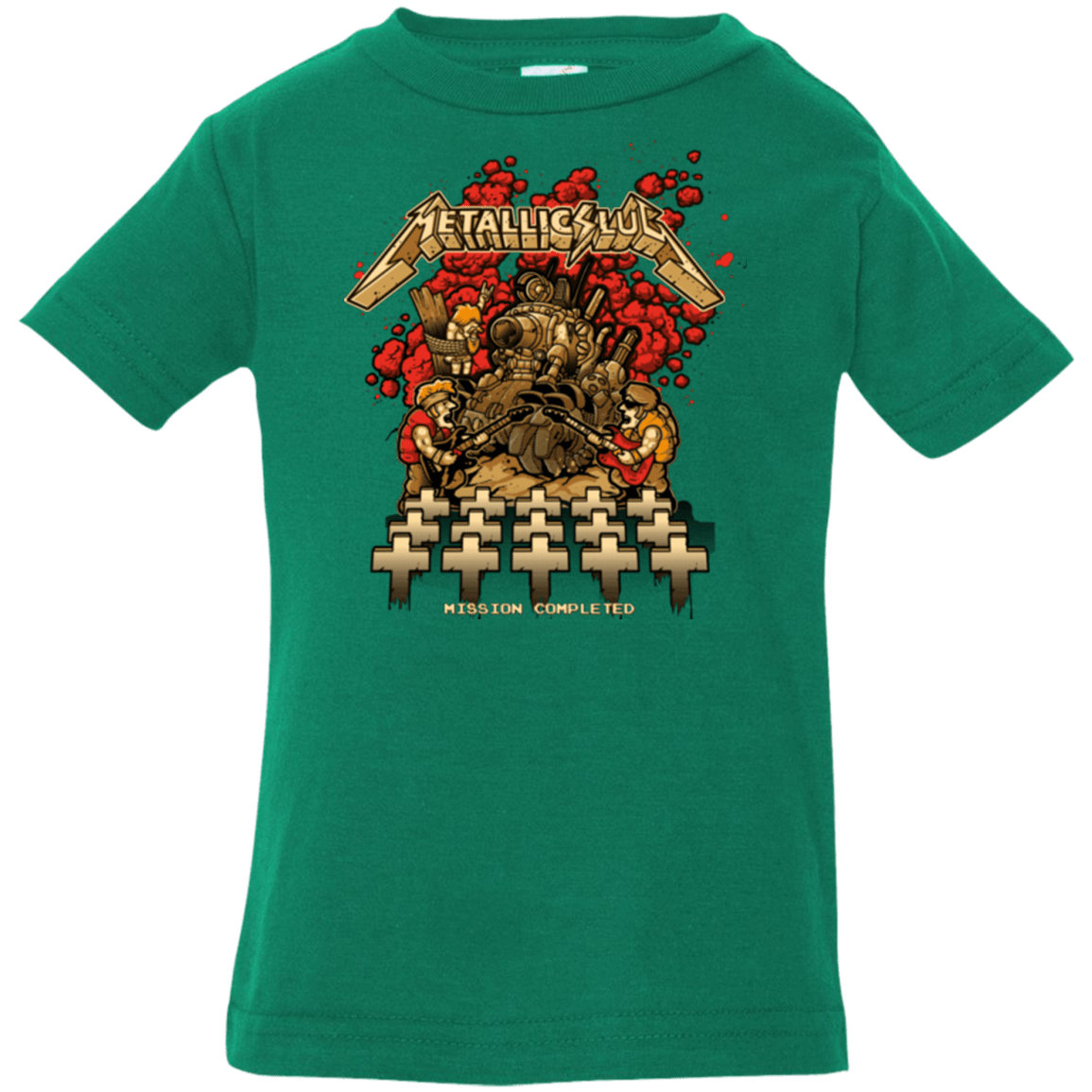 T-Shirts Kelly / 6 Months METALLIC SLUG Infant PremiumT-Shirt