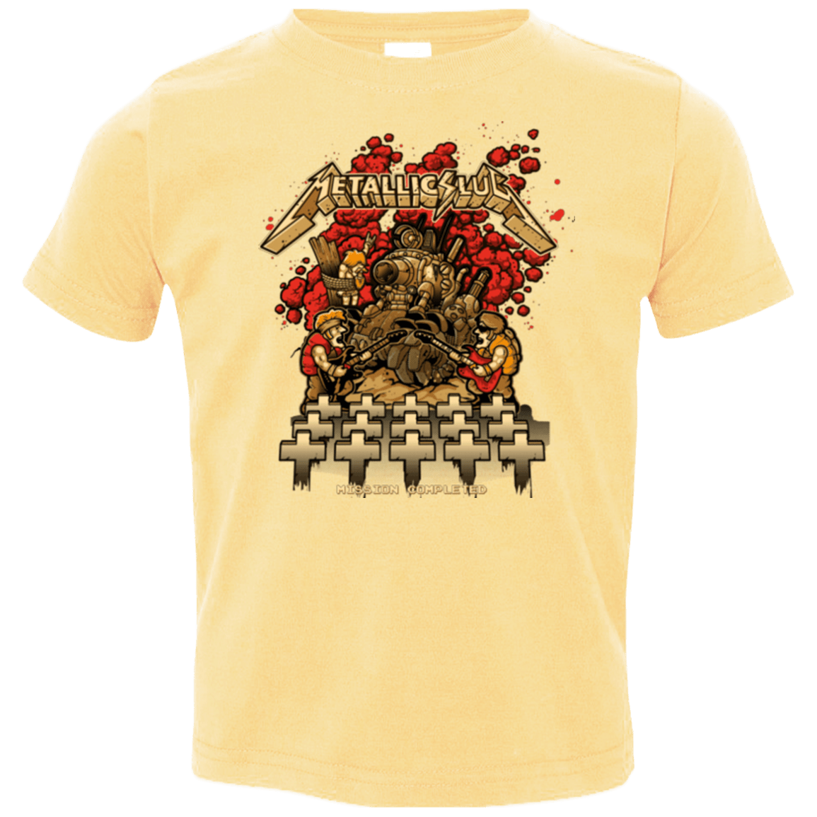 T-Shirts Butter / 2T METALLIC SLUG Toddler Premium T-Shirt