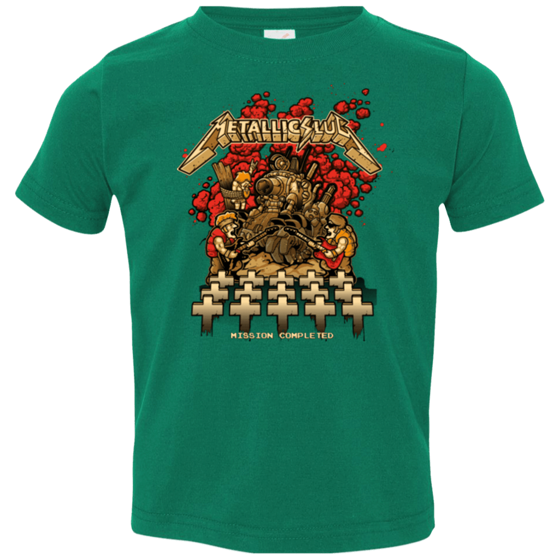 T-Shirts Kelly / 2T METALLIC SLUG Toddler Premium T-Shirt