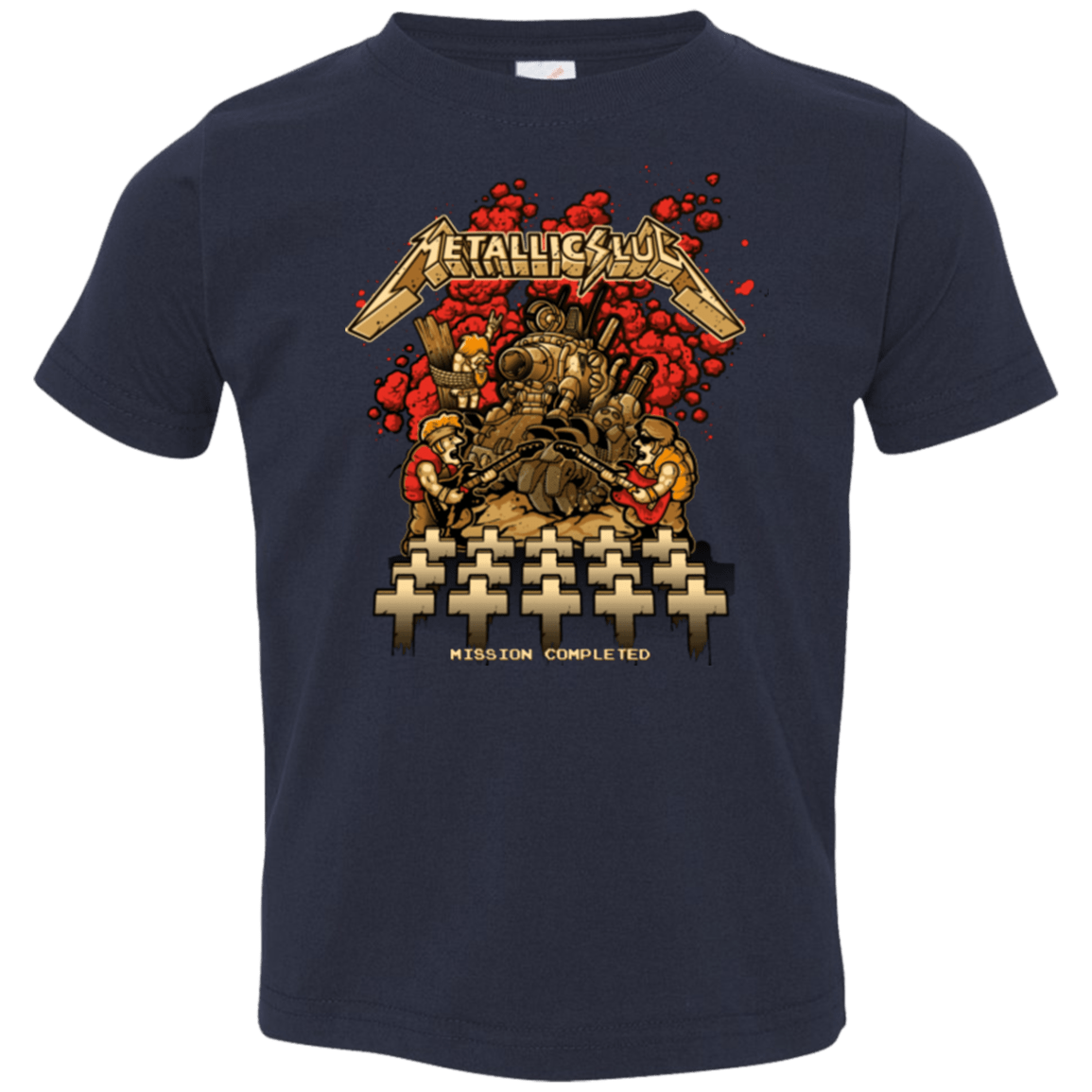 T-Shirts Navy / 2T METALLIC SLUG Toddler Premium T-Shirt
