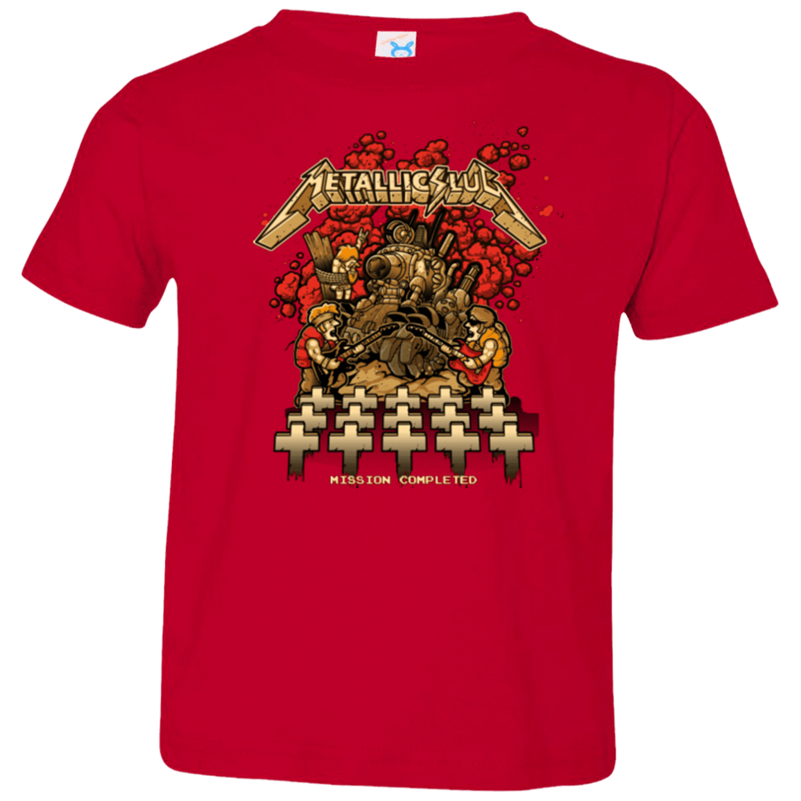 T-Shirts Red / 2T METALLIC SLUG Toddler Premium T-Shirt