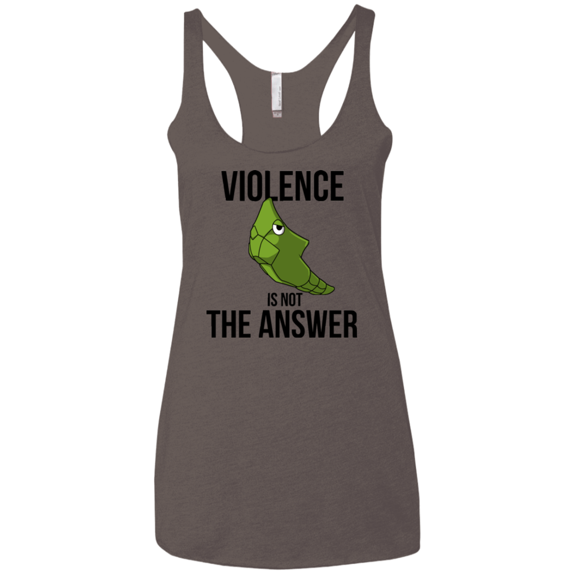 T-Shirts Macchiato / X-Small Metapeace Women's Triblend Racerback Tank