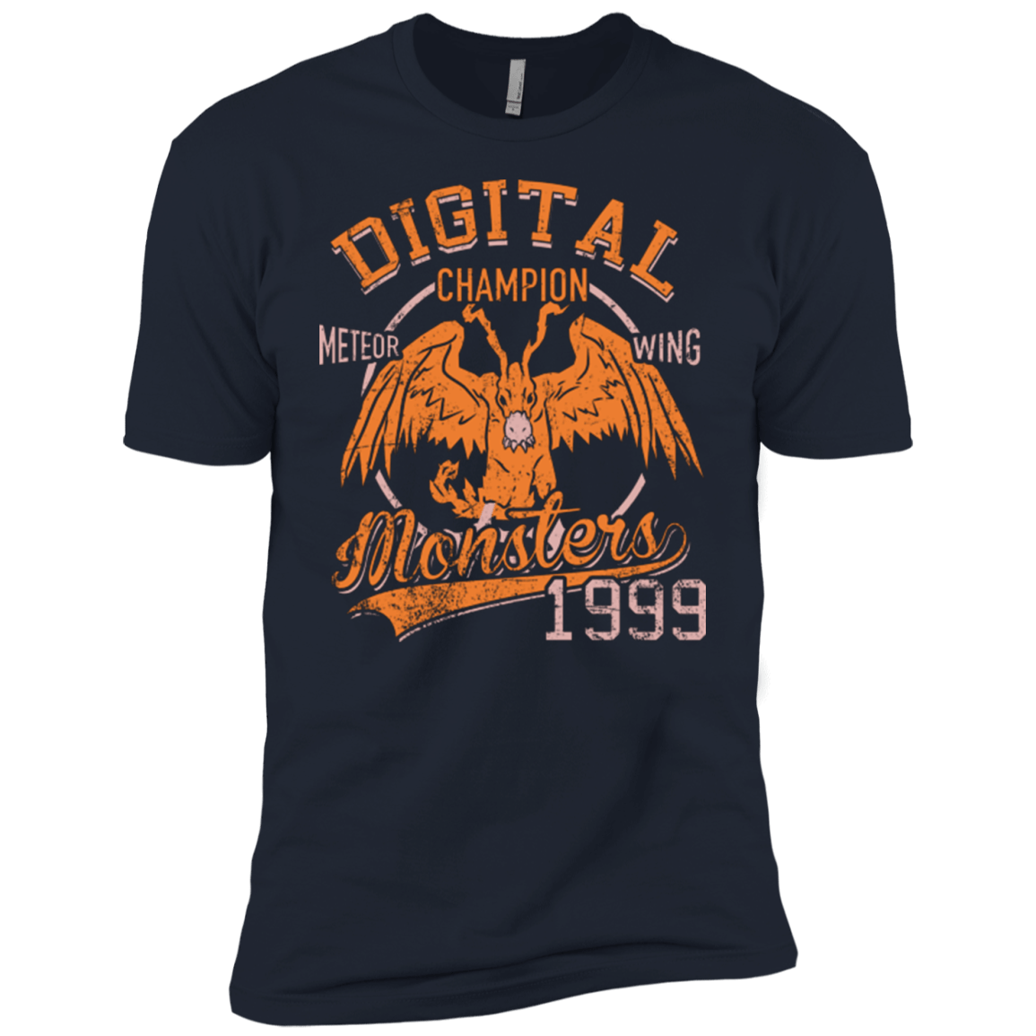 T-Shirts Midnight Navy / YXS Meteor Wing Boys Premium T-Shirt