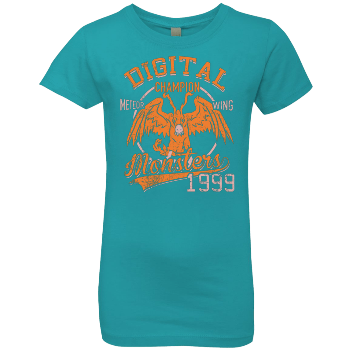 T-Shirts Tahiti Blue / YXS Meteor Wing Girls Premium T-Shirt