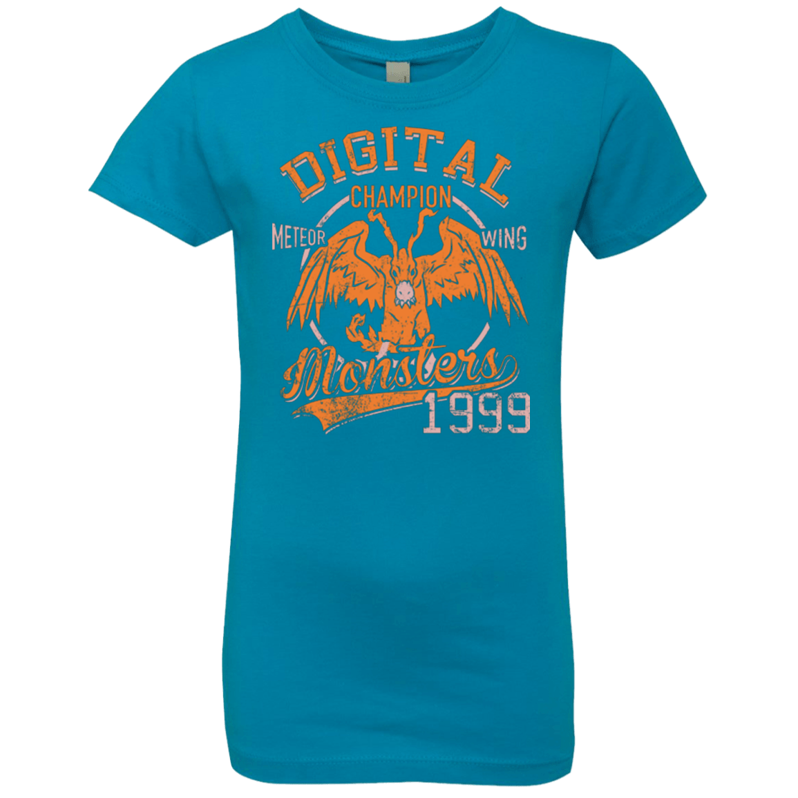 T-Shirts Turquoise / YXS Meteor Wing Girls Premium T-Shirt