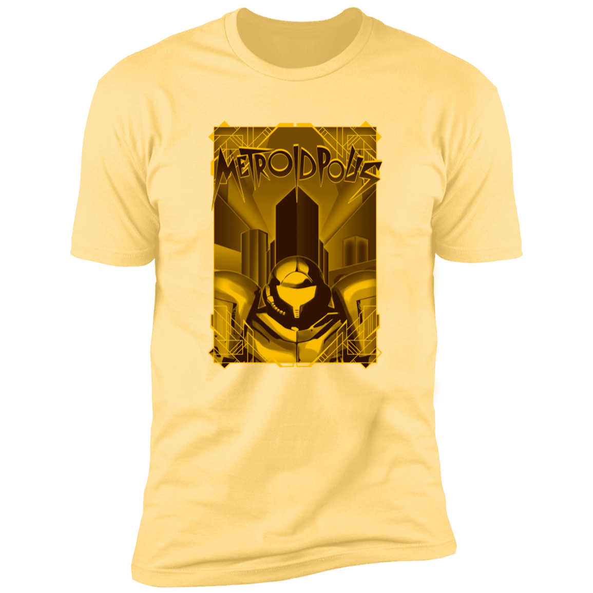 T-Shirts Banana Cream / S Metroidpolis Men's Premium T-Shirt