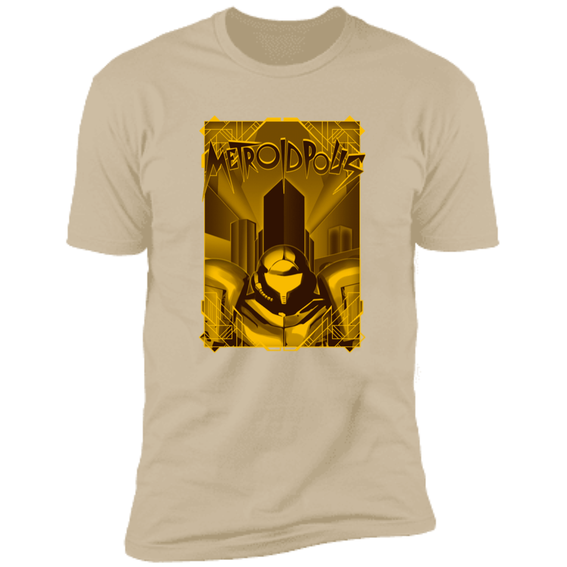 T-Shirts Sand / S Metroidpolis Men's Premium T-Shirt