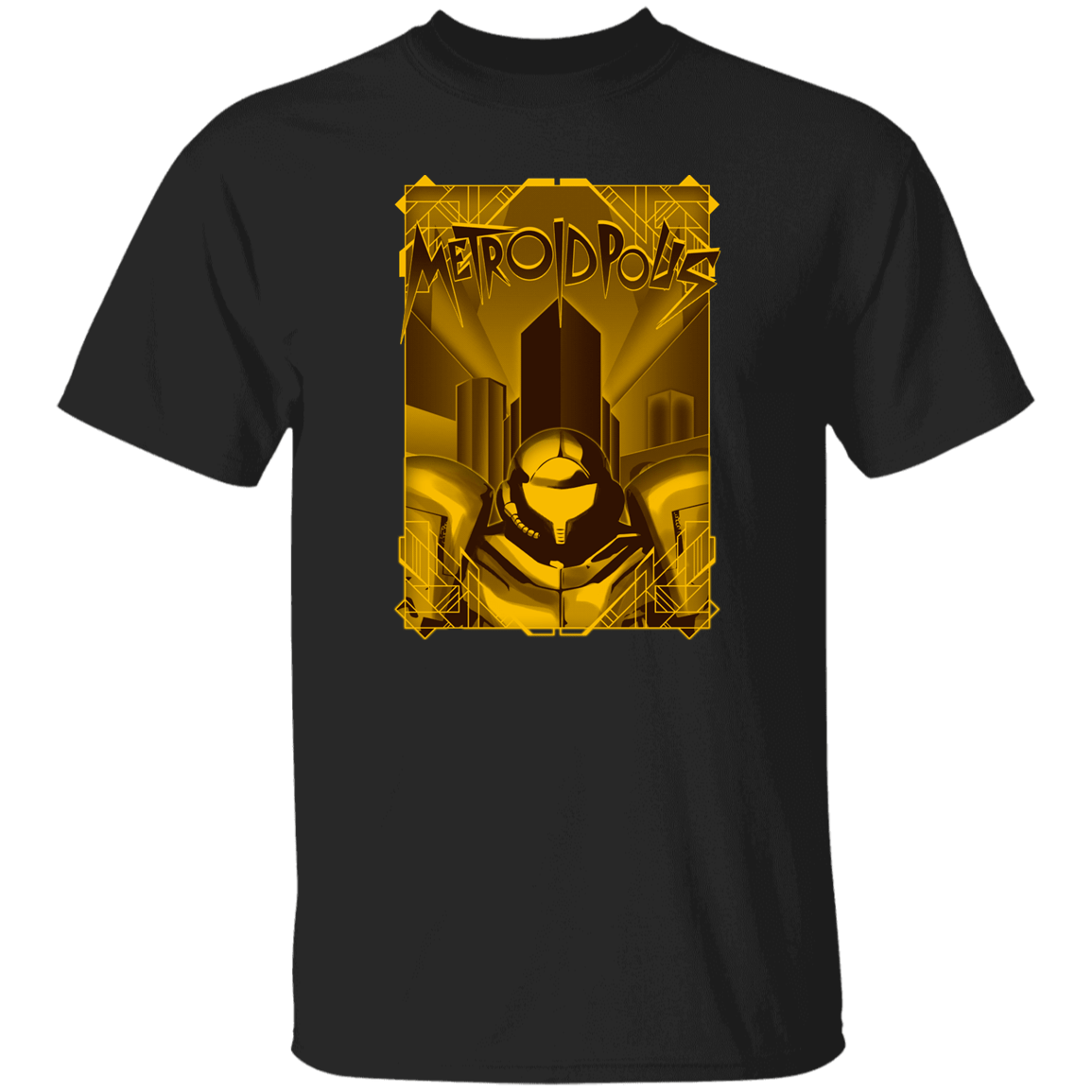 T-Shirts Black / S Metroidpolis T-Shirt