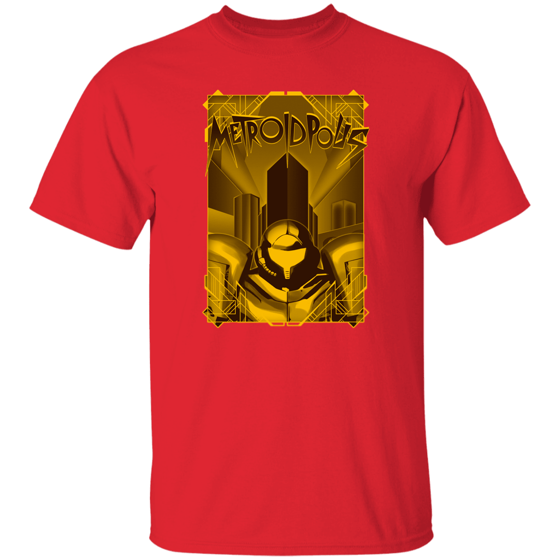 T-Shirts Red / S Metroidpolis T-Shirt