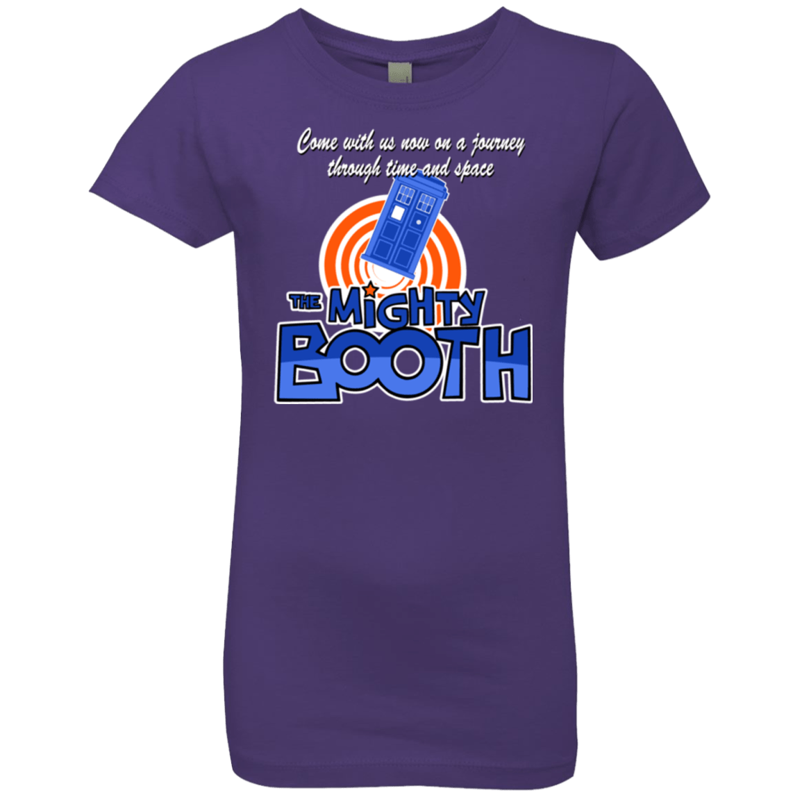 T-Shirts Purple Rush / YXS Mighty Booth Girls Premium T-Shirt